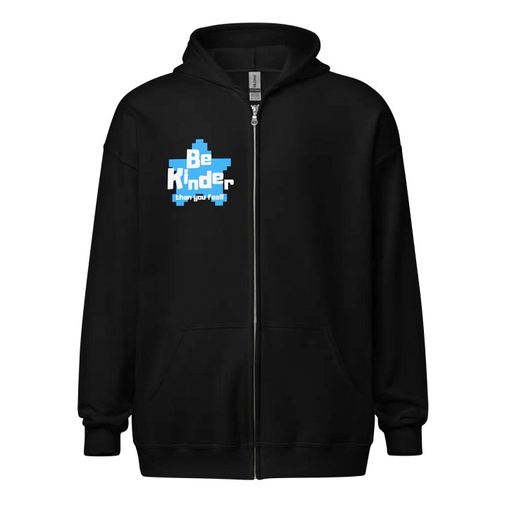 Be Kinder Logo Zipper Hoodie! product image (1)