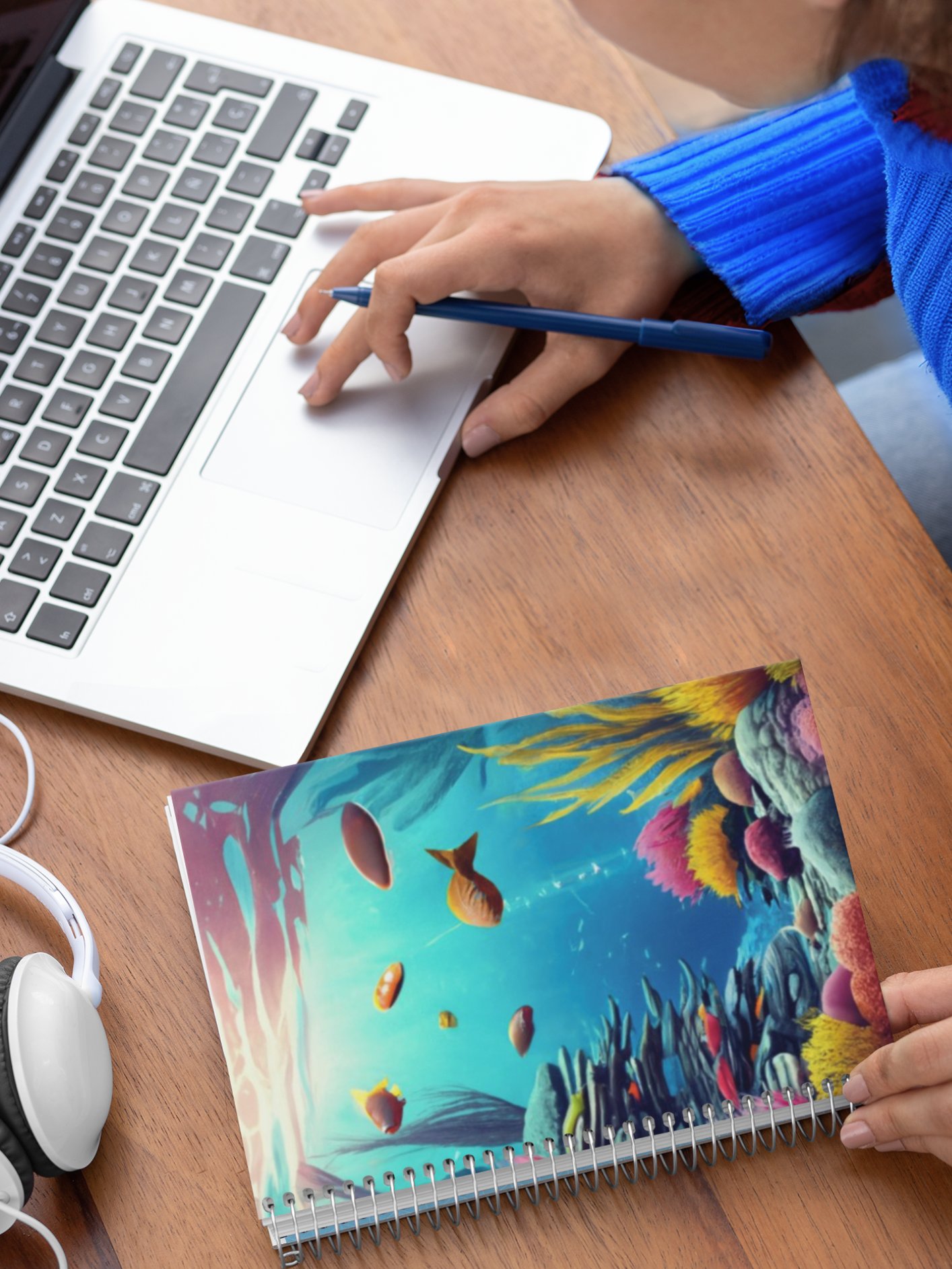 Deep Ocean Notebook product image (1)