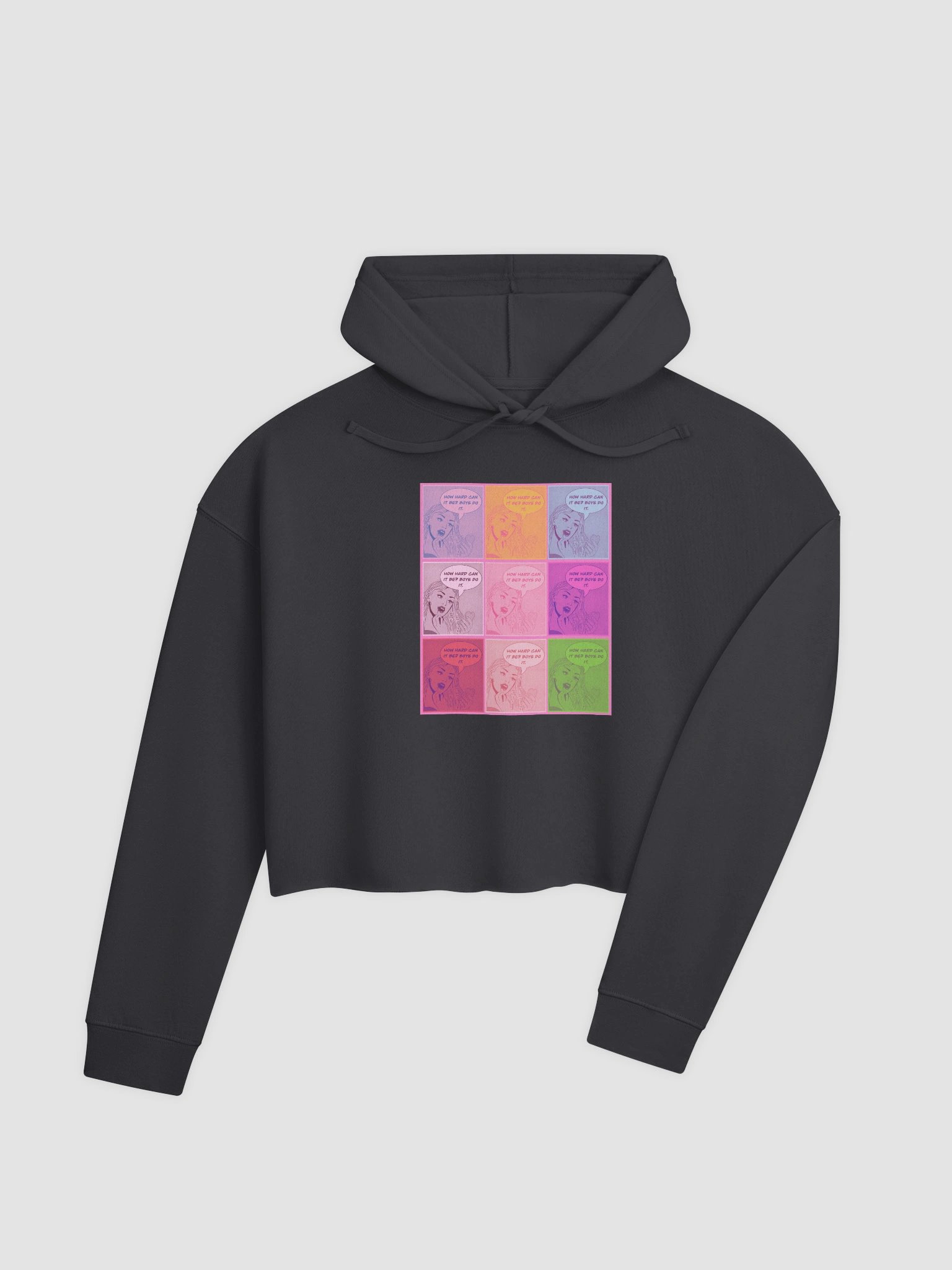 Limited Edition Pop Art Cropped Hoodie product image (8)