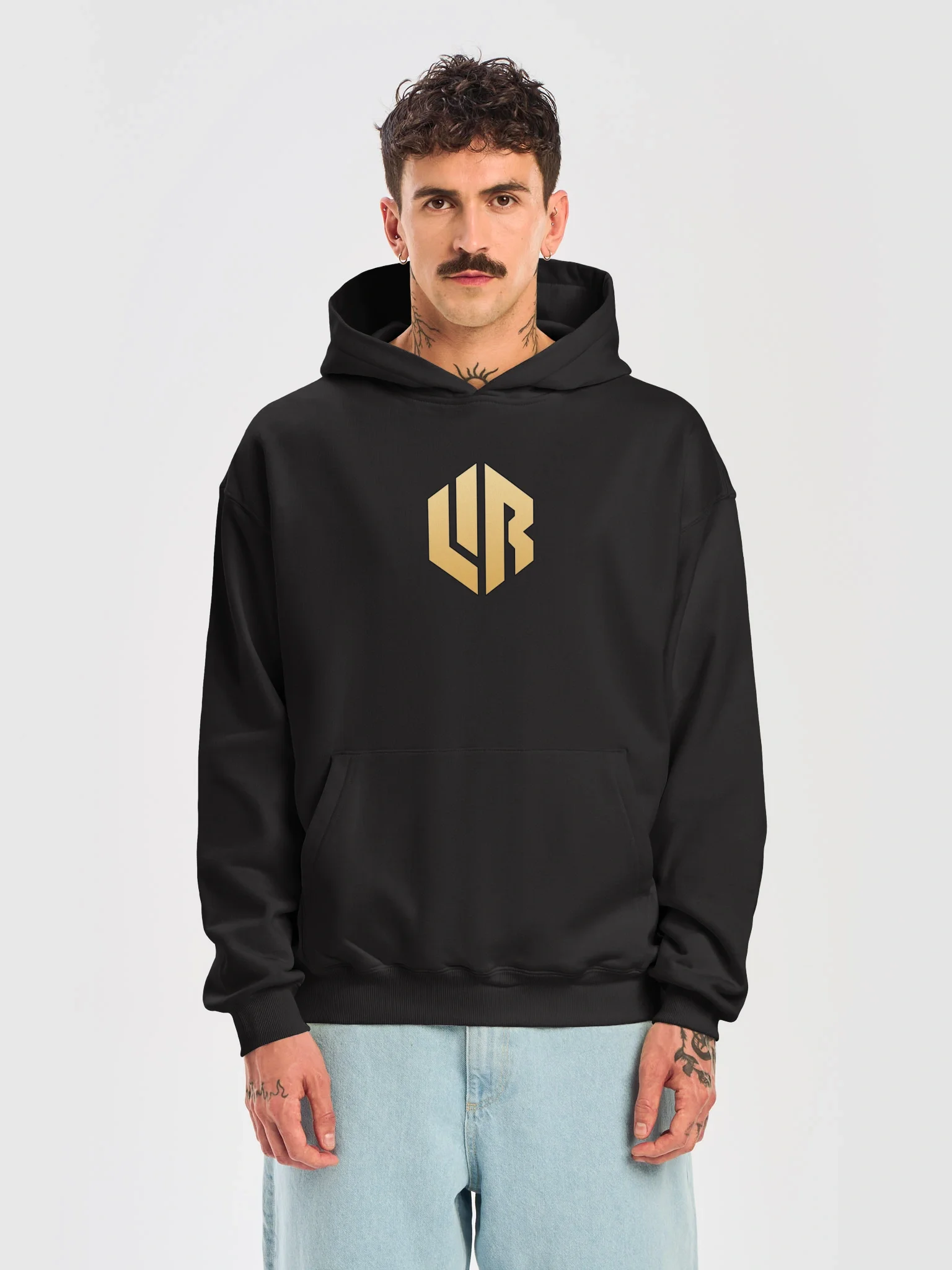 Emblem Cotton Hoodie preview 5