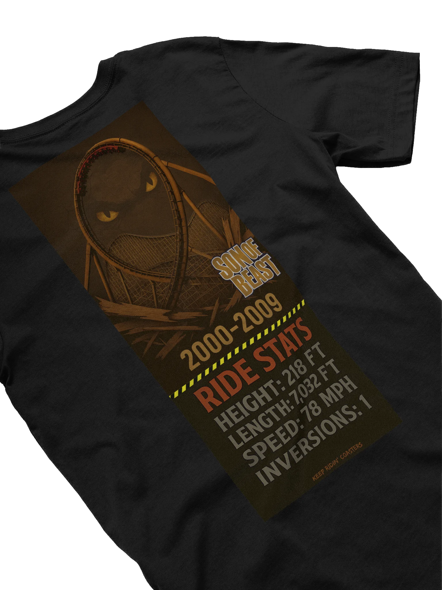Son of Beast Roller Coaster Loop T-Shirt product image (4)