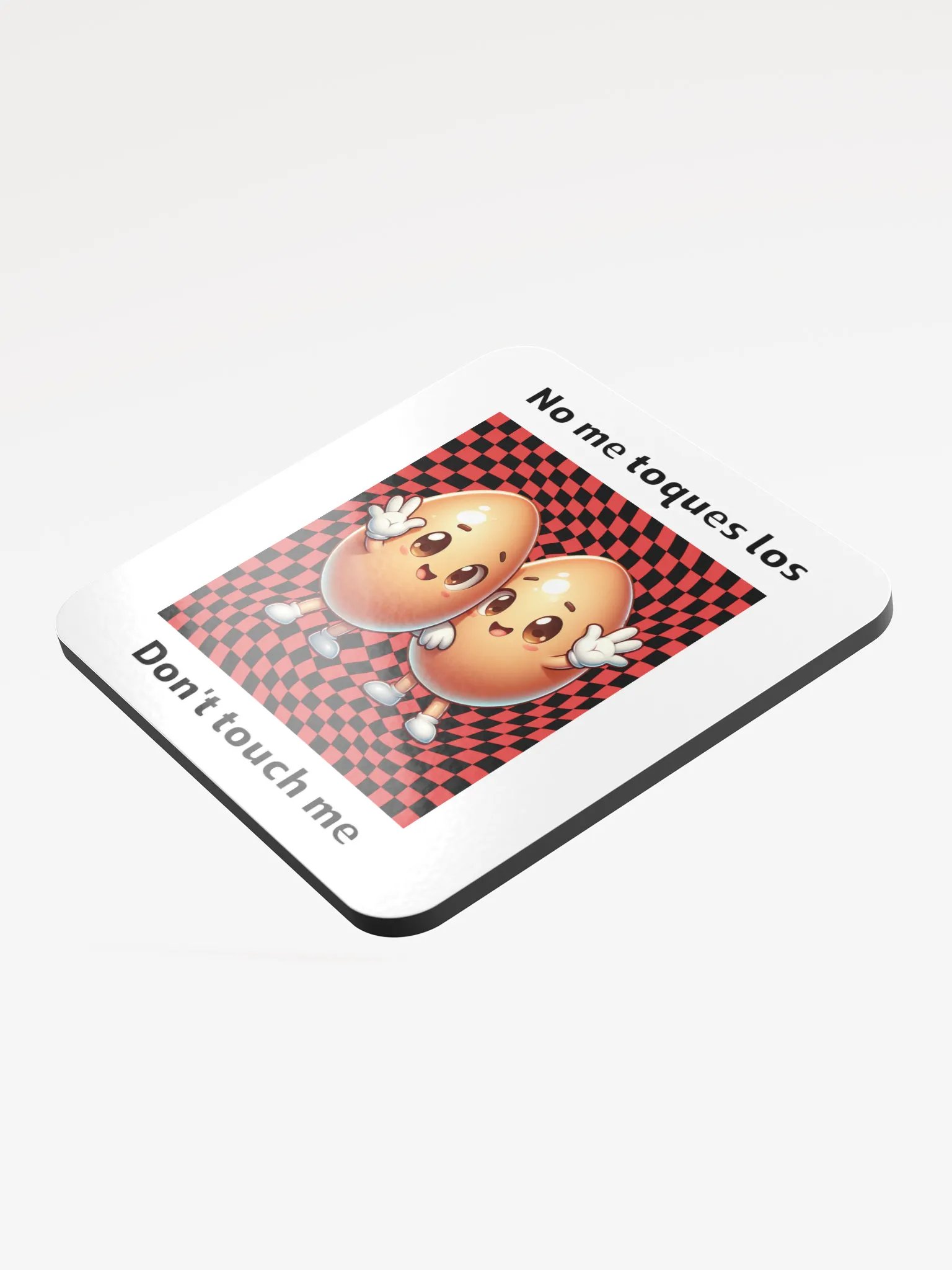 Don't Touch Me Eggcellent Coaster Set product image (4)