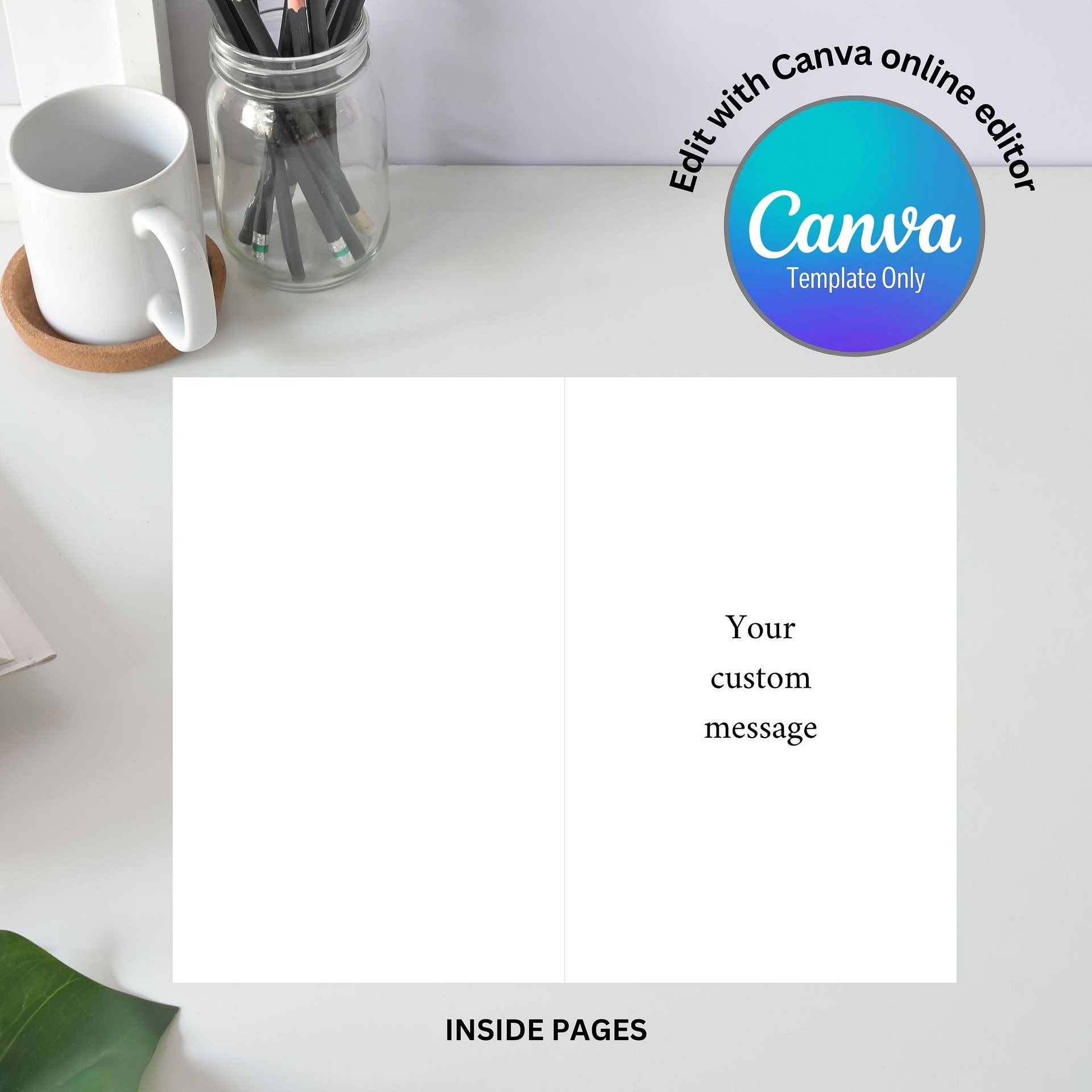Seven Year Celebration Card Photo Collage Canva Template product image (6)