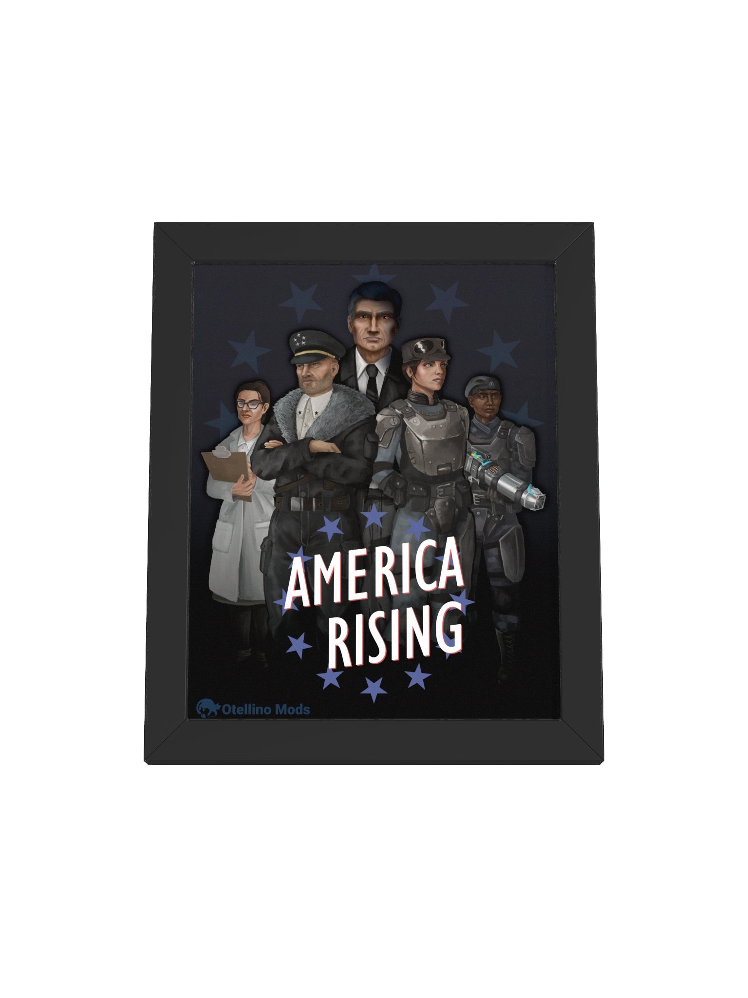 America Rising Framed Poster product image (7)