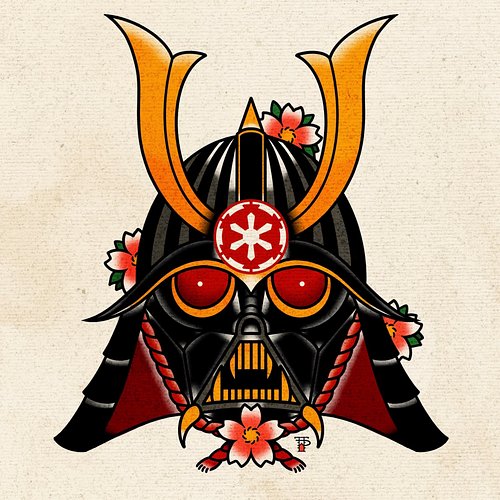 Can you tell I really like Star Wars?😅

#darthvadertattoo #starwarstattoo #darthvadersamurai #tattooflash #madeinthe801