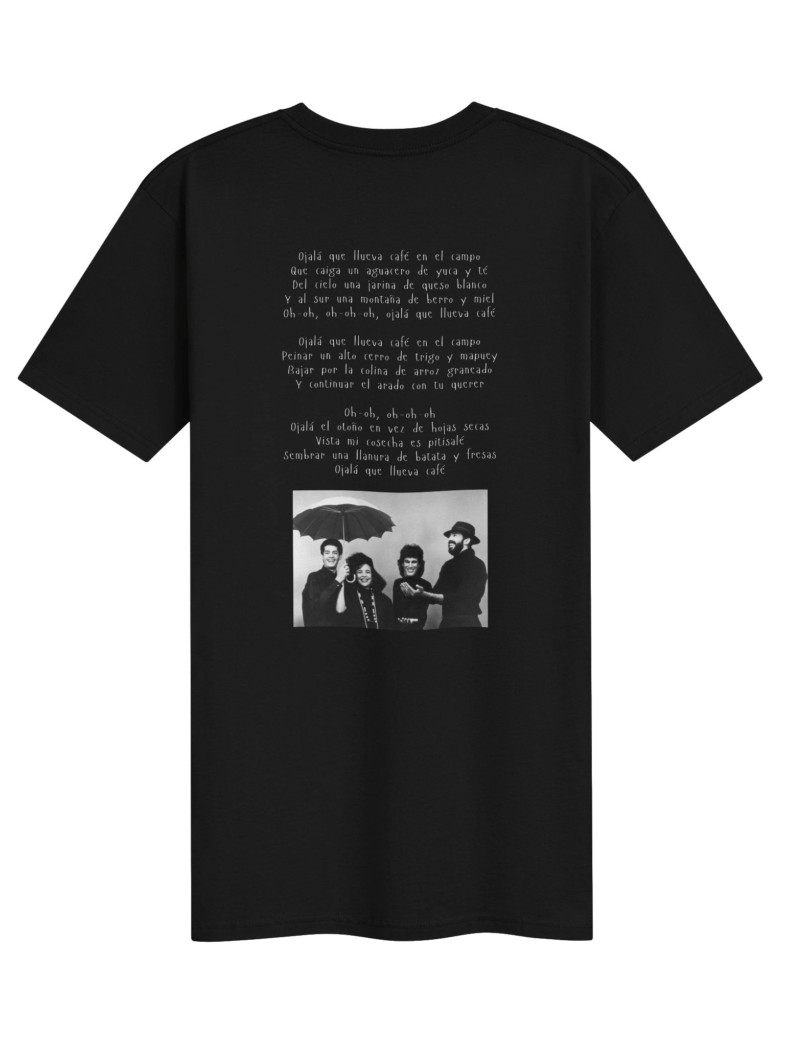 Ojalá Que Llueva Café T-shirt + Digital Album product image (2)