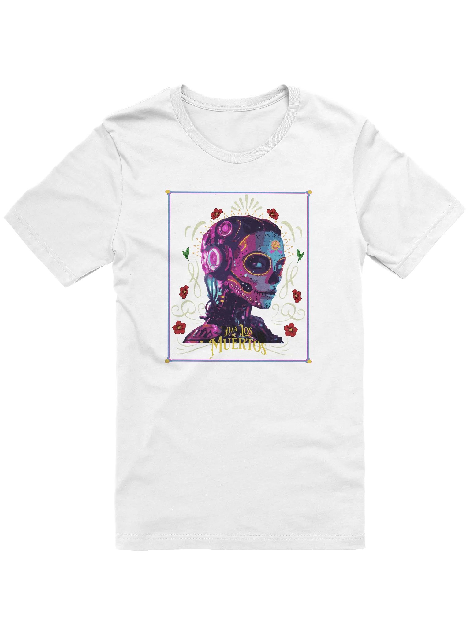 Dia de los Muertos Skull T-Shirt product image (51)