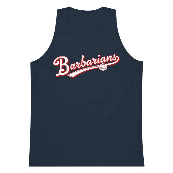 "Barbarians" Vintage Athletic Tank Top - Cotton Heritage product image (11)