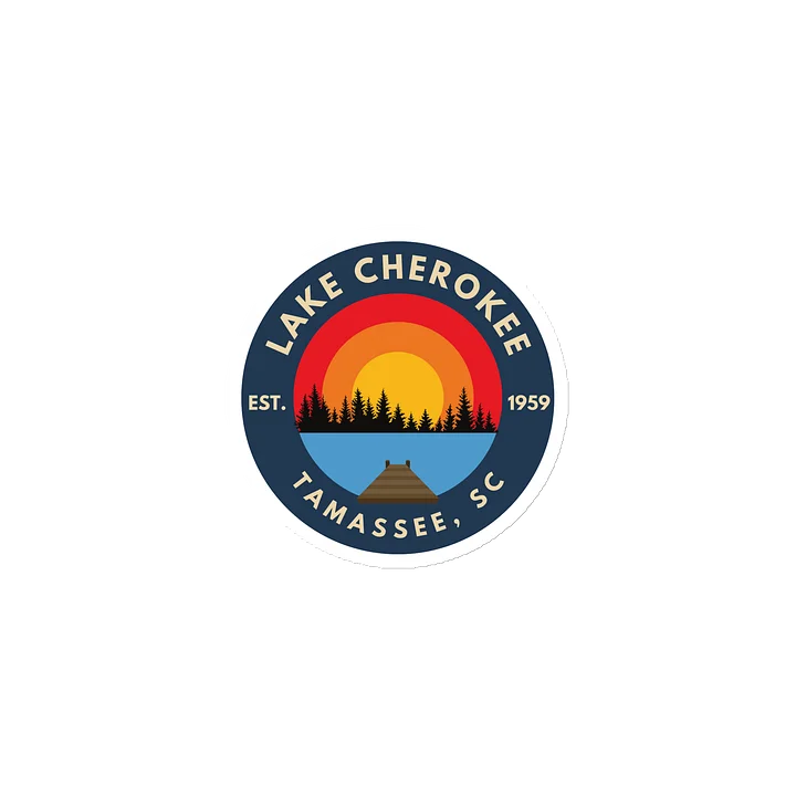 Lake Cherokee Sunset Magnet product image (1)