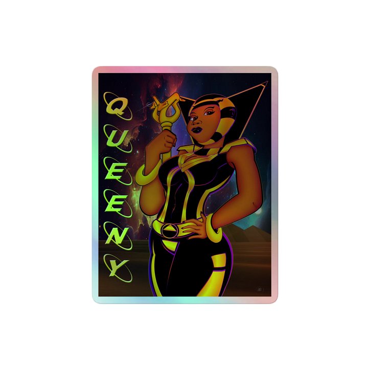 Cosmic Queeny Holographic Sticker Set product image (2)