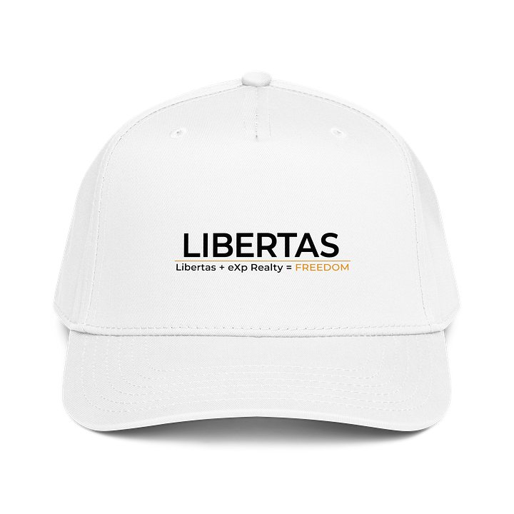 The Libertas - Freedom Otto Mid-Profile White Baseball Cap | eXp Realty product image (1)