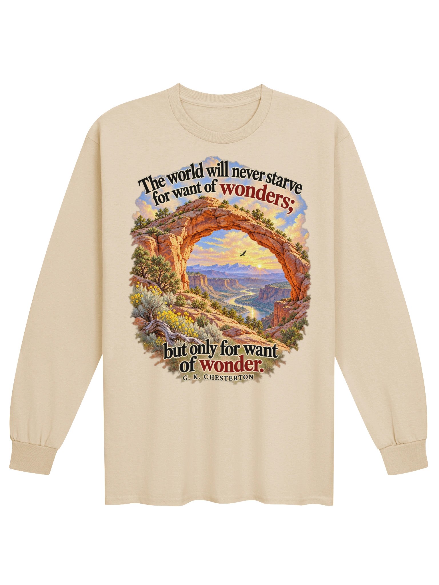 Want of Wonders Long-sleeve T-shirt product image (33)