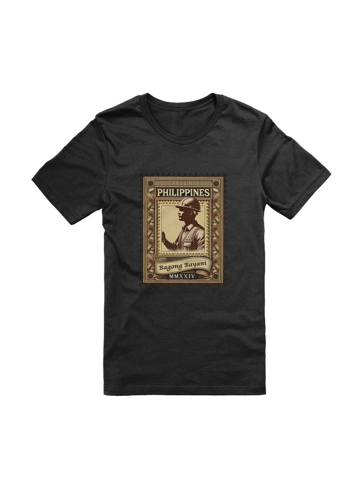 Bagong Bayani - Construction Worker Postage Stamp T-Shirt product image (1)
