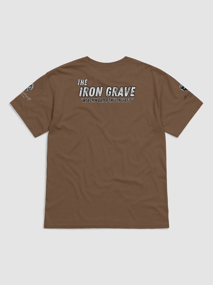 The Iron Grave - Blackwood Penitentiary - The Rot Hounds - White Logo T-Shirt product image (24)