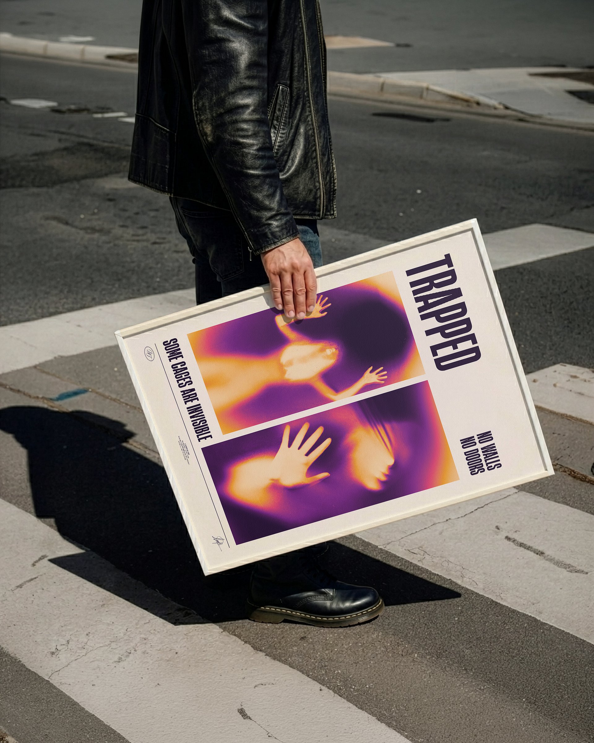 "TRAPPED" Framed Poster product image (6)