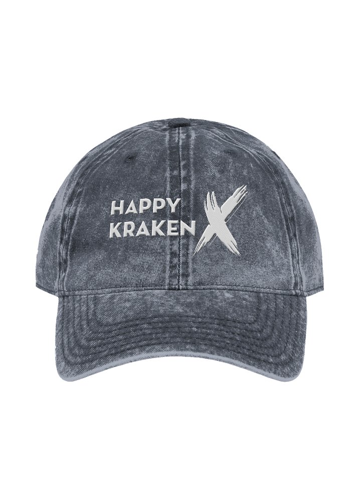 Kraken Logo Vintage Hat product image (11)