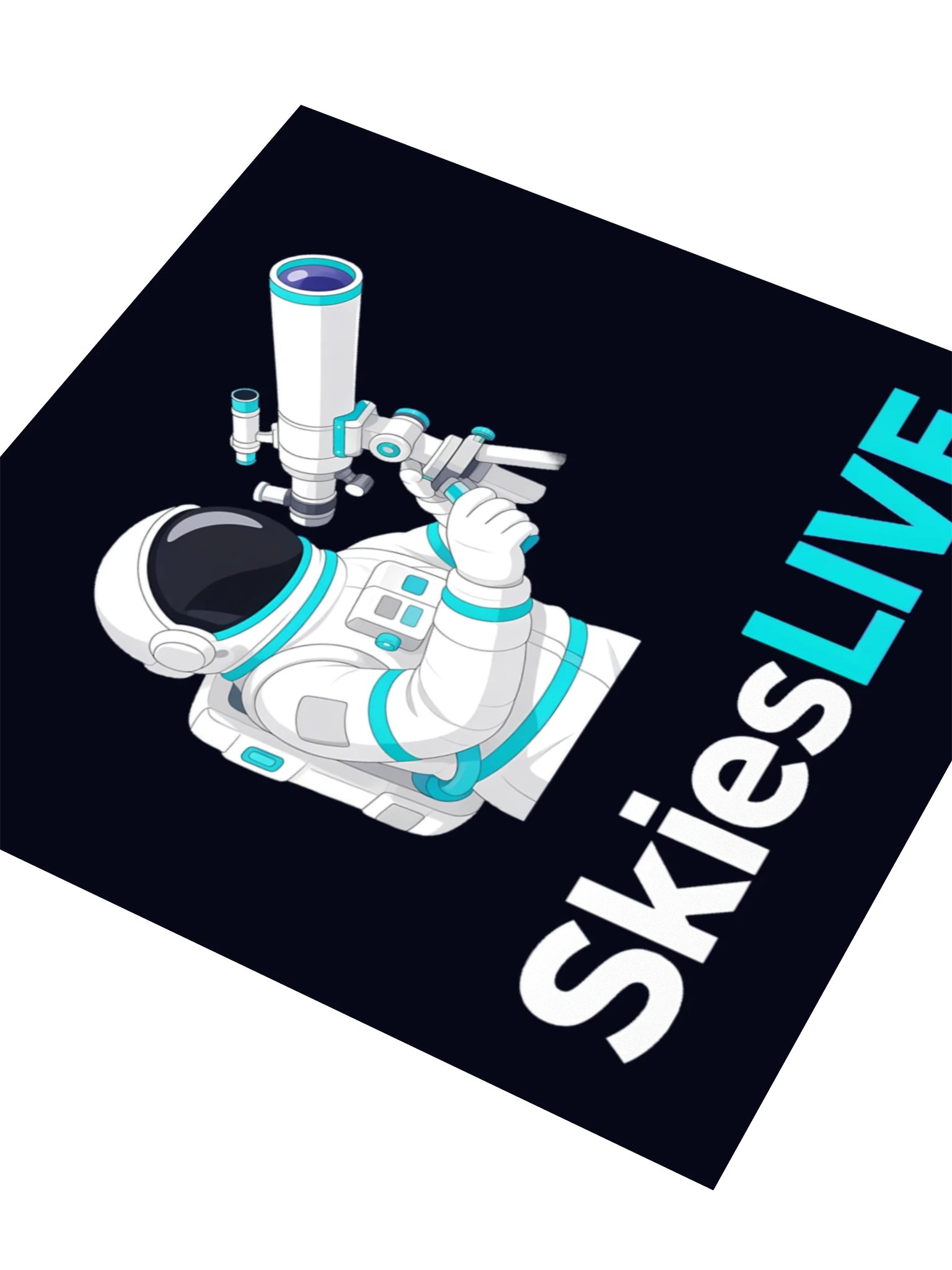 SkiesLIVE Astronaut Sticker product image (3)