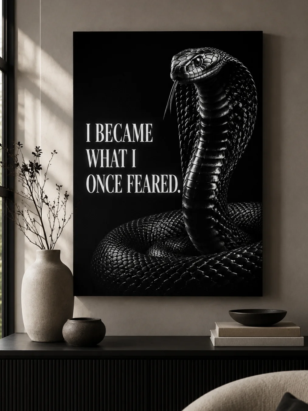 I Became What I Once Feared. - Printable Wall Art product image (2)