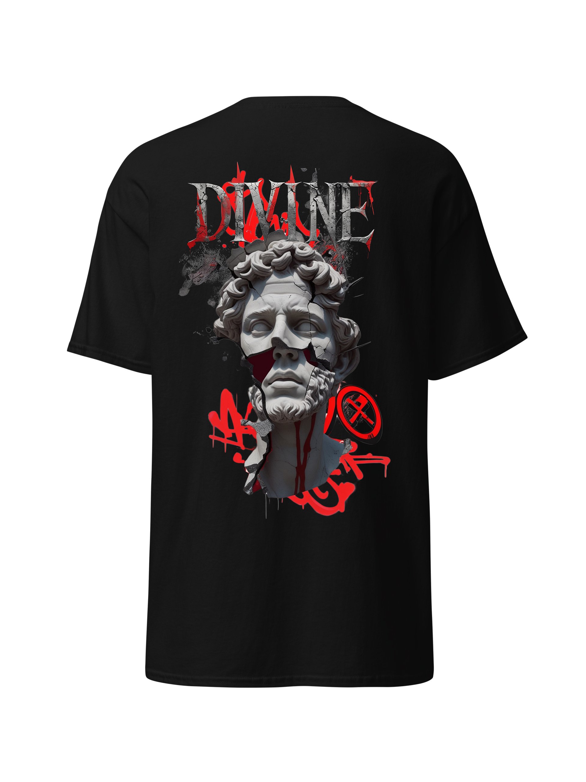 DIVINE ERROR Graphic Tee | Streetwear | Unisex Cotton T-Shirt product image (9)
