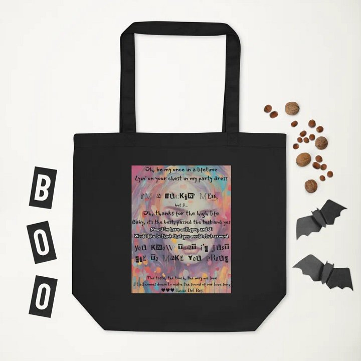 Love Song Lyrics Tote product image (1)