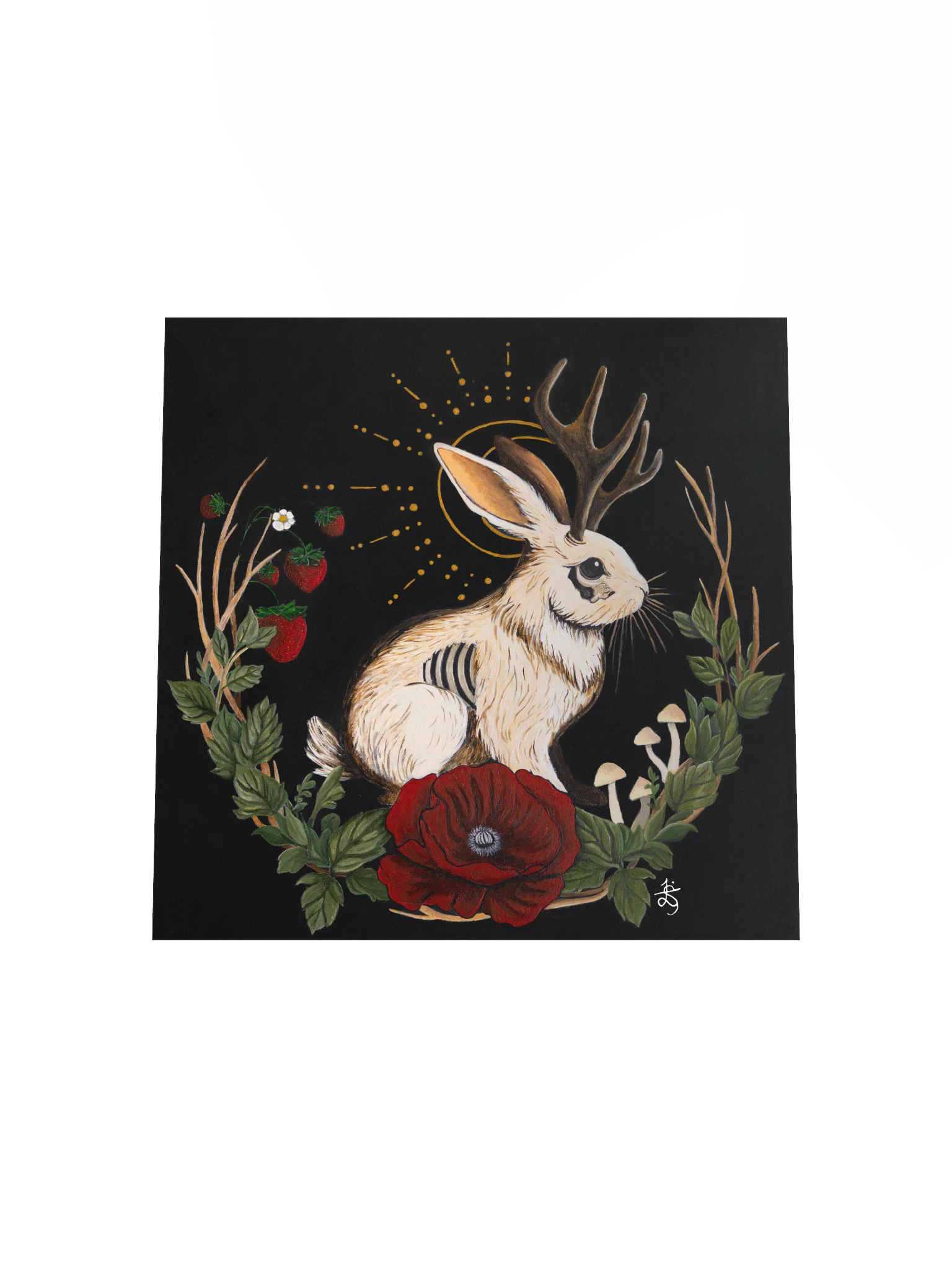 Jackalope Original Art Print product image (4)