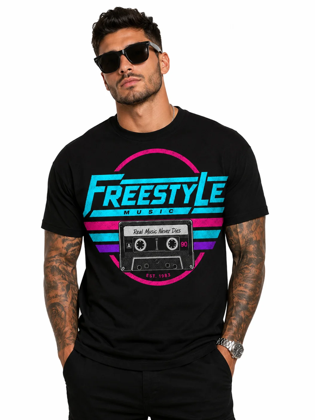 FREESTYLE MUSIC TEE product image (1)