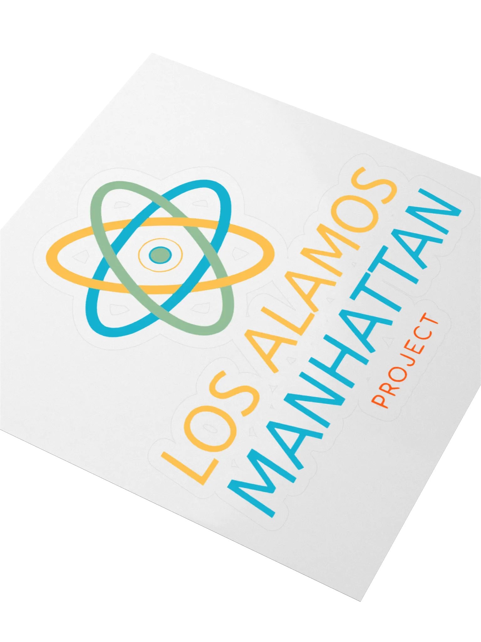 Los Alamos Manhattan Project Kiss Cut Sticker product image (3)