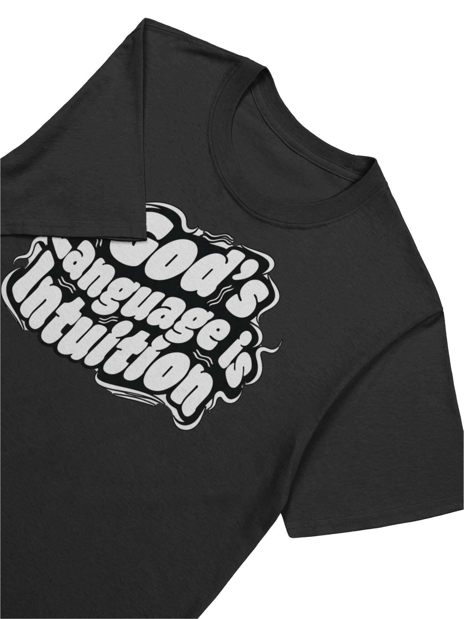God's Language is Intuition, Unisex Tee product image (2)