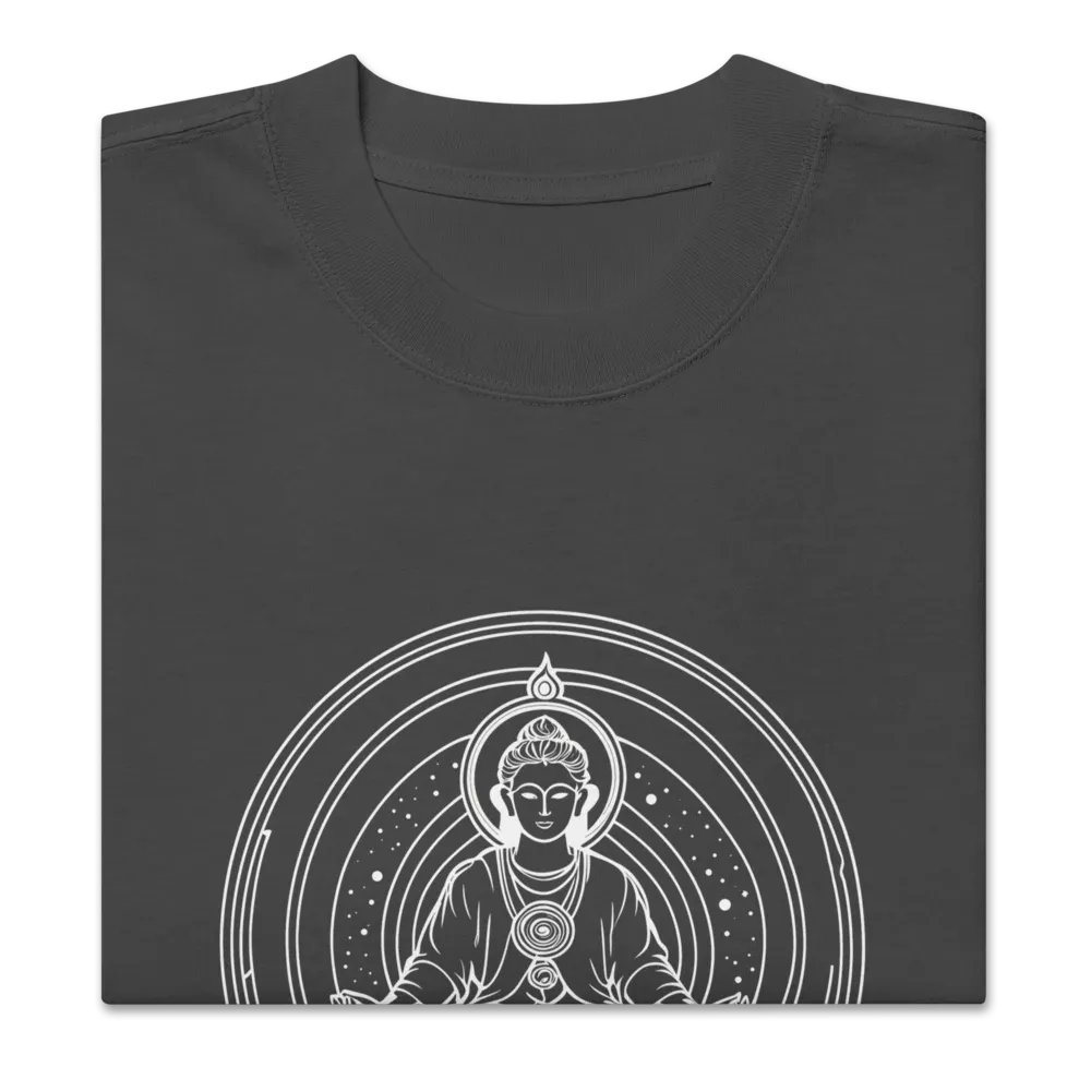 [Meditation 3 - White] Oversized T-Shirt product image (2)