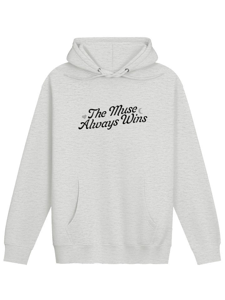 The Muse Always Wins Black Logo Premium Hoodie product image (3)