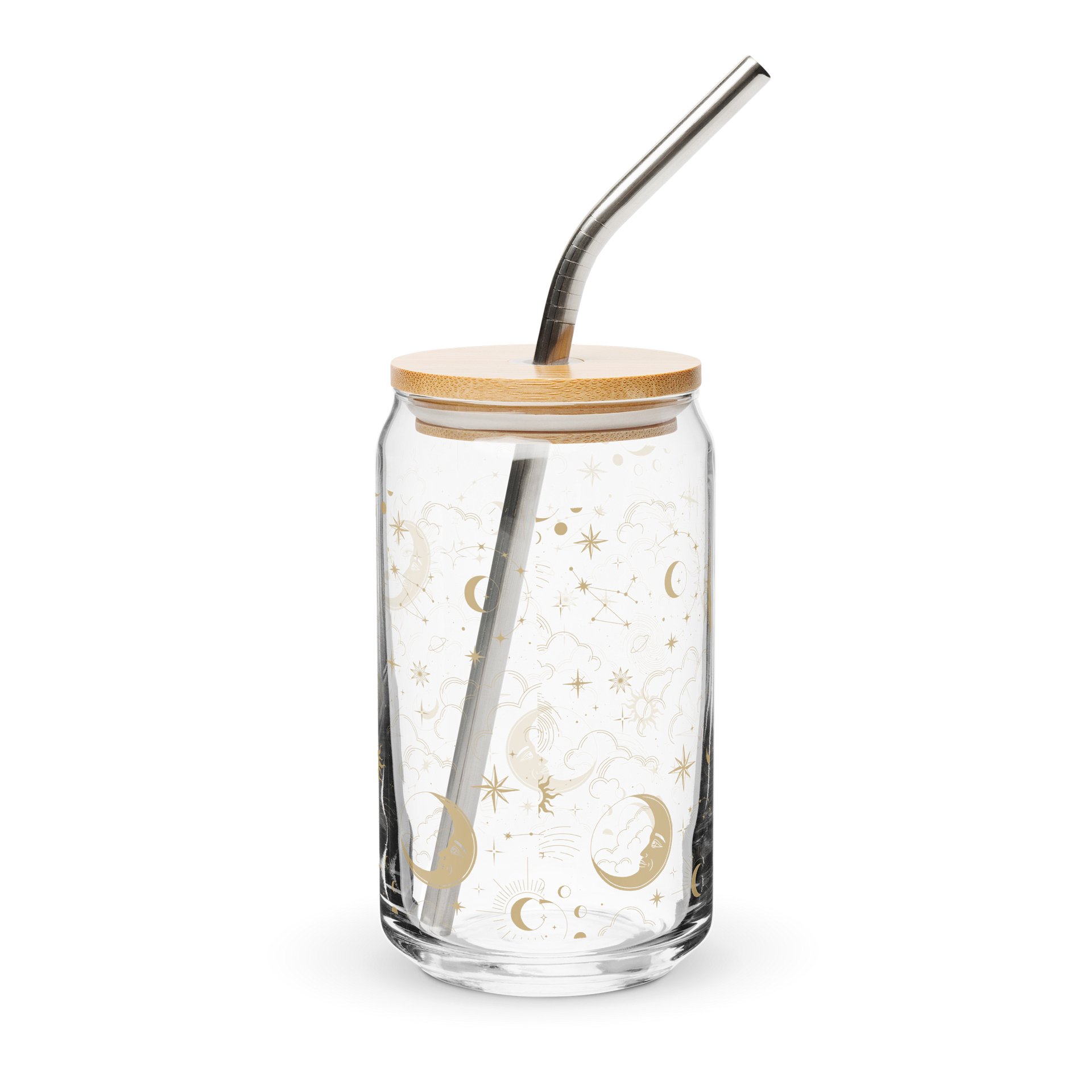 The Sun & The Moon Glass w/ straw product image (2)