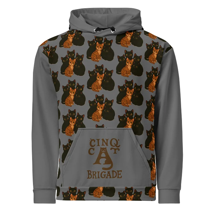 cat brigade Recycled Hoodie product image (1)
