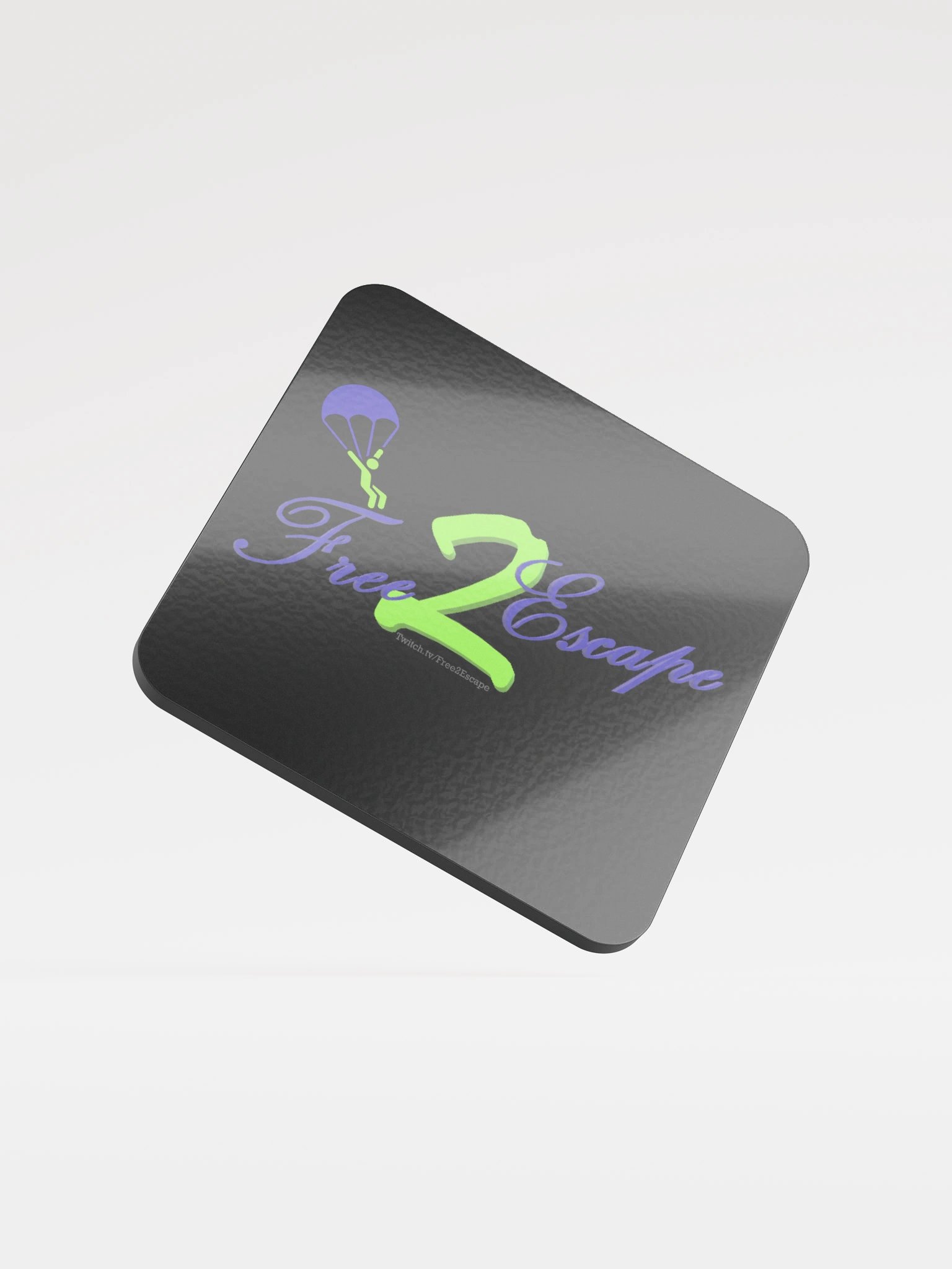 Parachute coaster - Black product image (4)