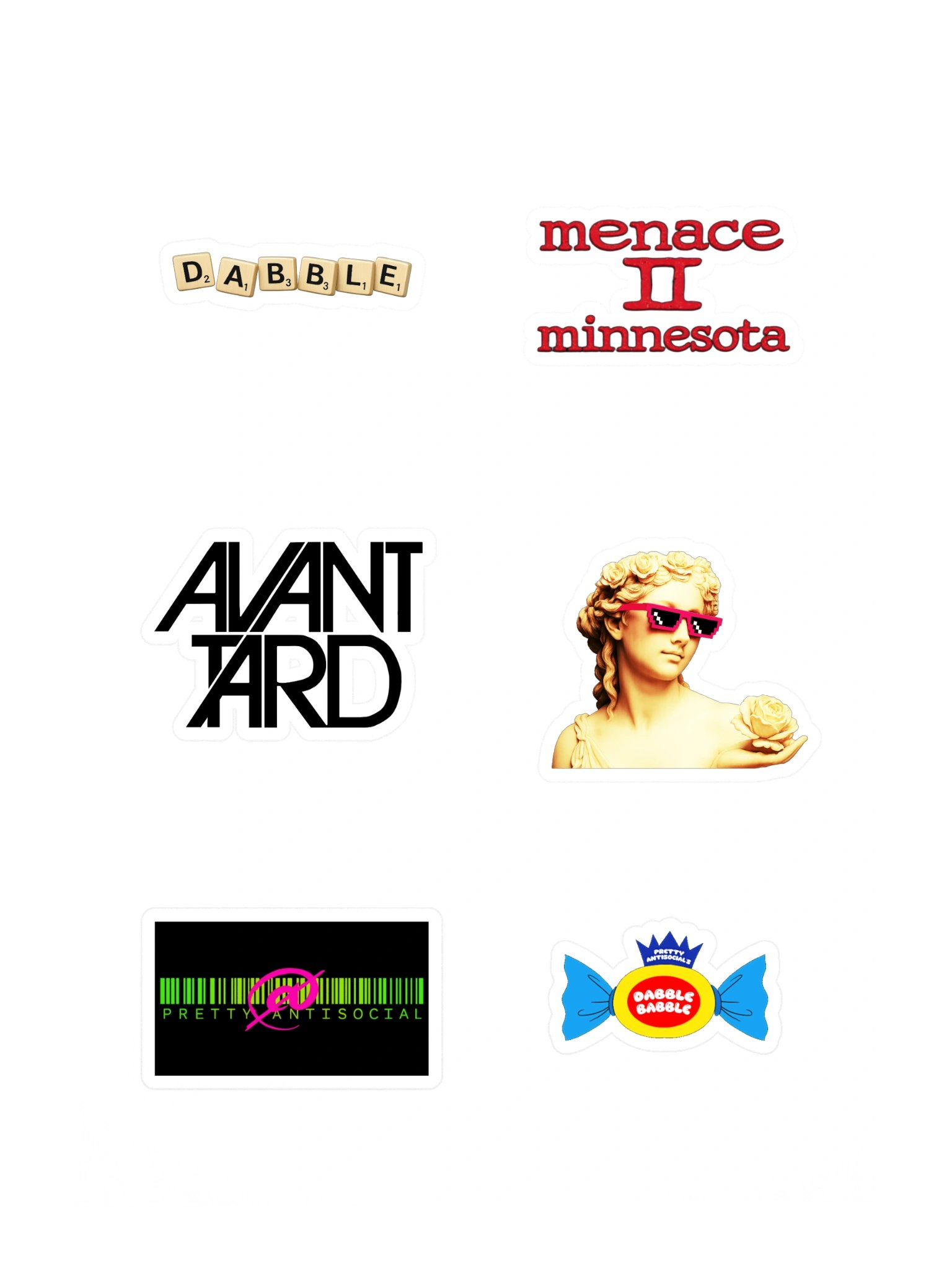 PASP Spring/Summer 2026 Sticker Sheet product image (3)