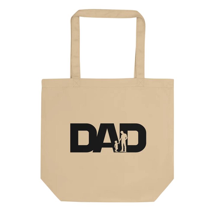 Dad Son Organic Canvas Tote Bag product image (1)