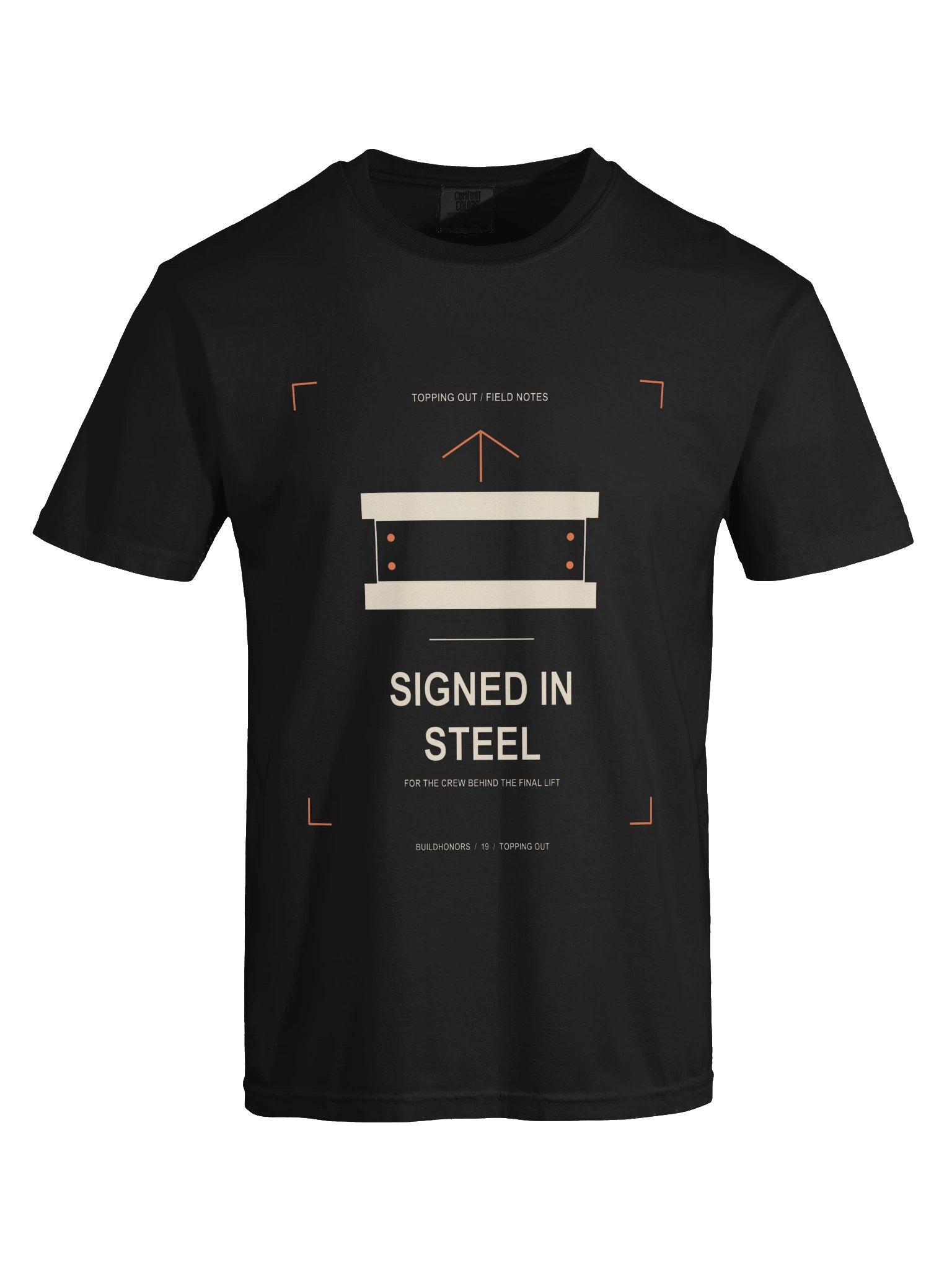 Signed In Steel — Heavyweight Tee product image (5)