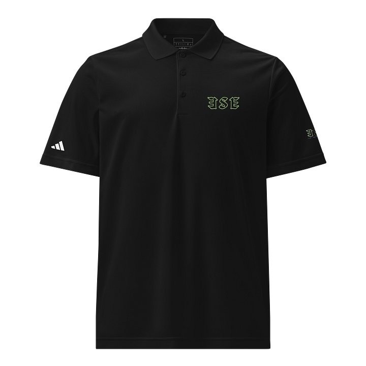 E.S.E. Gothic Letters Green Outline Shirt product image (1)