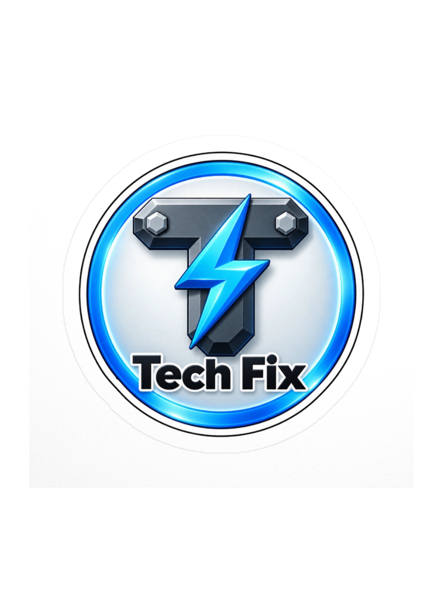 TechFix Power Emblem Sticker product image (1)