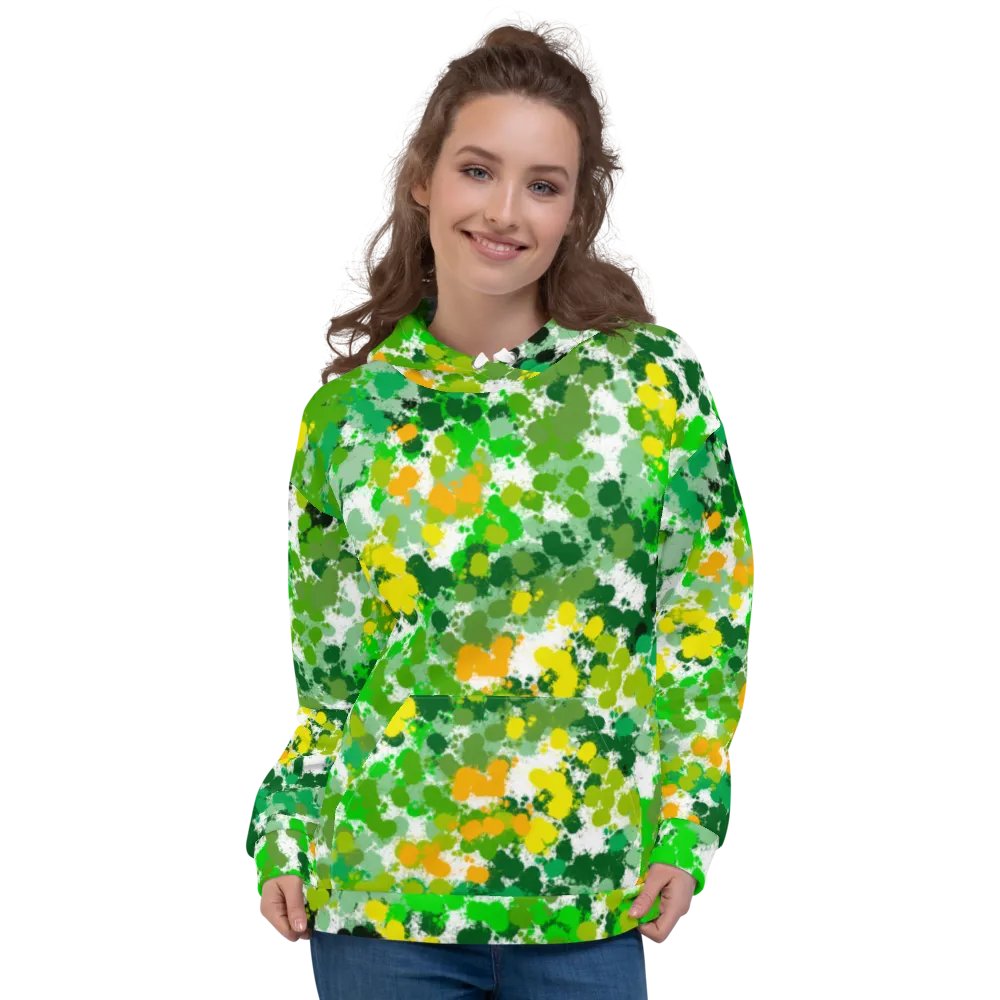 Green Splotches Hoodie product image (4)