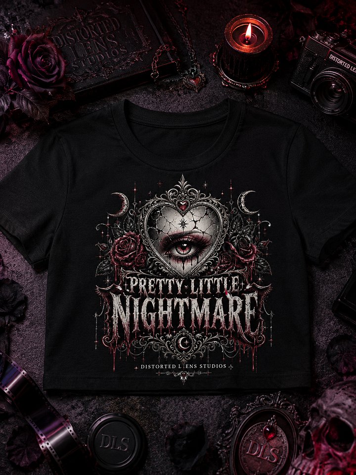 Pretty Little Nightmare Crop Top product image (2)