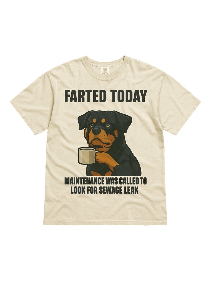 Rottweiler Farted Today T-Shirt product image (4)