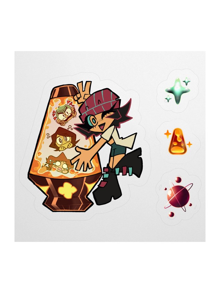 Lava Lamp Sticker Set product image (3)