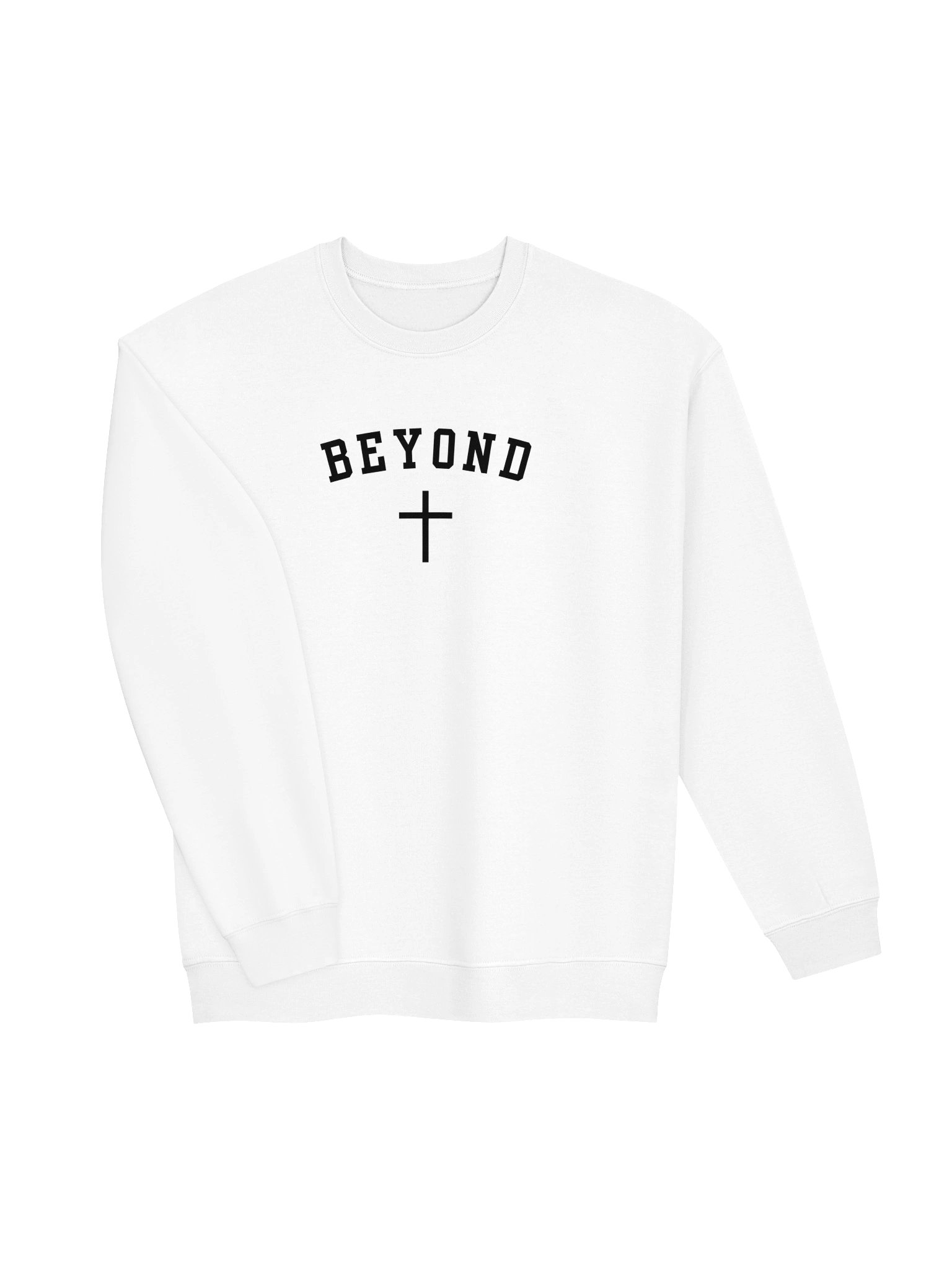 BEYOND White Crewneck product image (3)