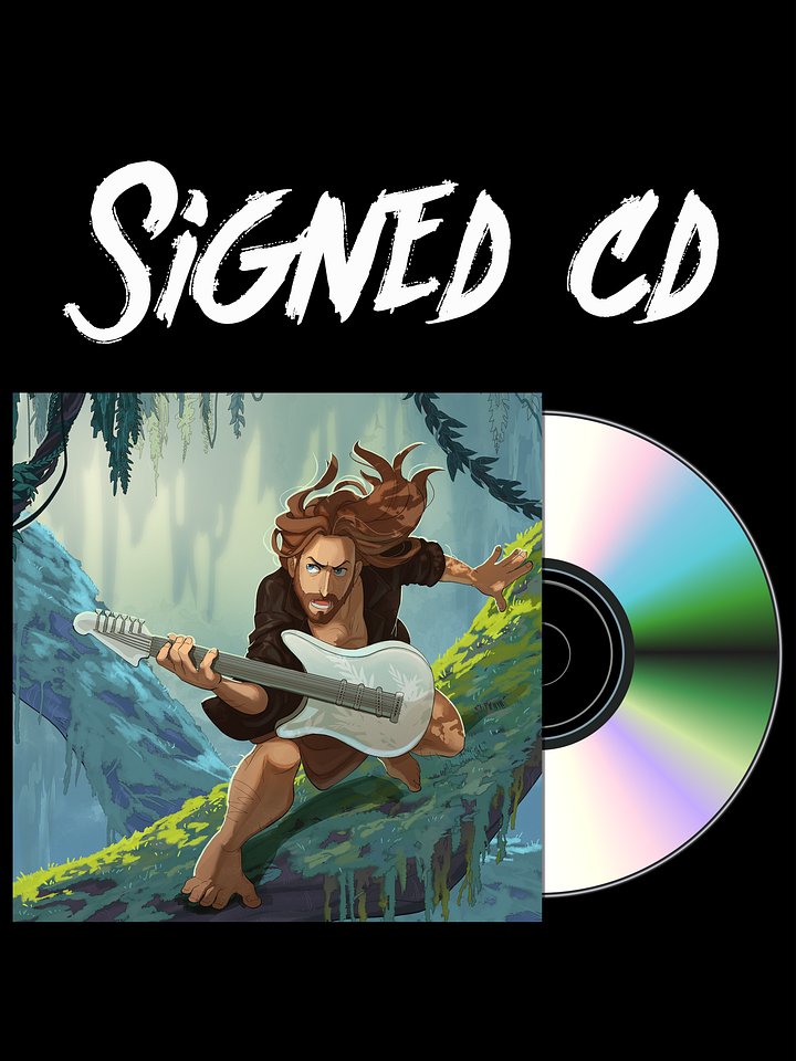Signed CD - Tarzan Meets Metal || PREORDER product image (1)