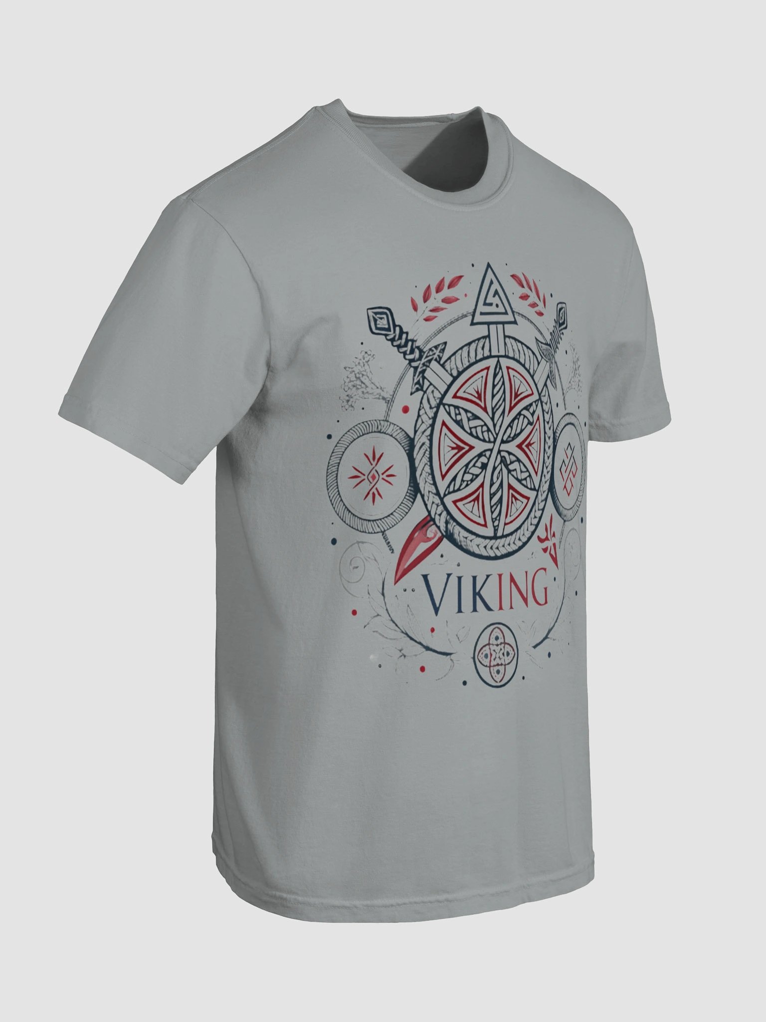 Forged In Valhalla: Emblem of the Eternal Viking Tee product image (39)