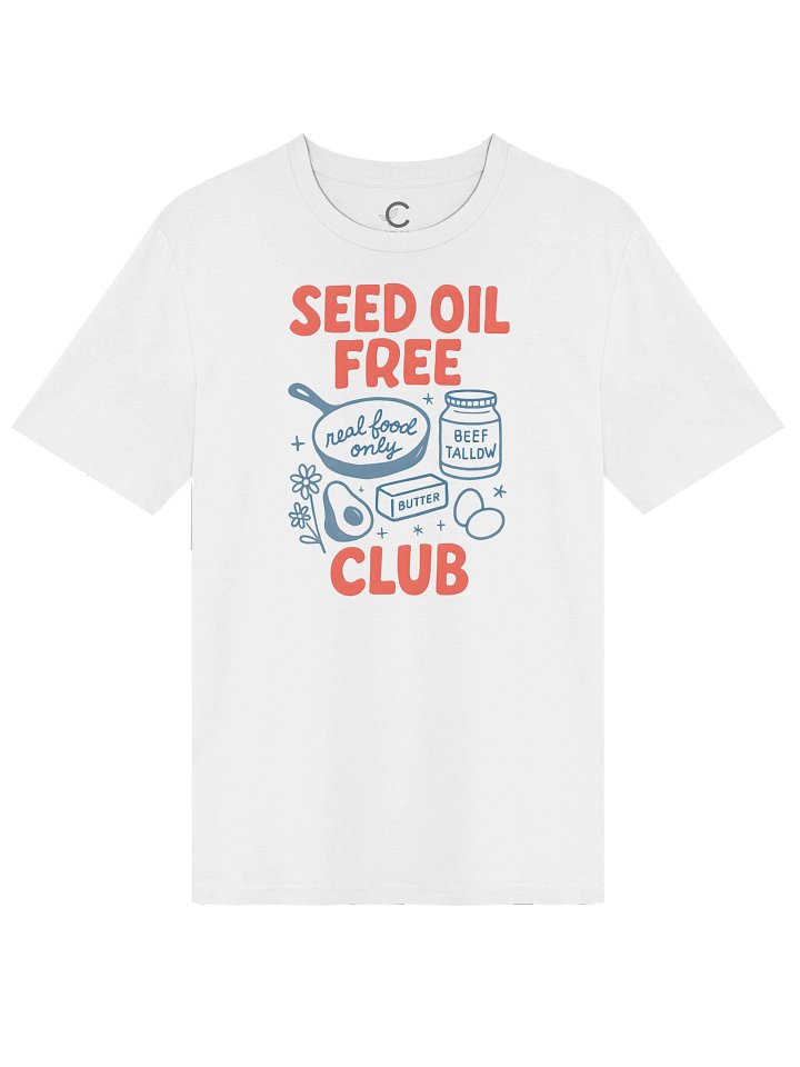 Seed Oil Free Club Organic T-Shirt product image (14)