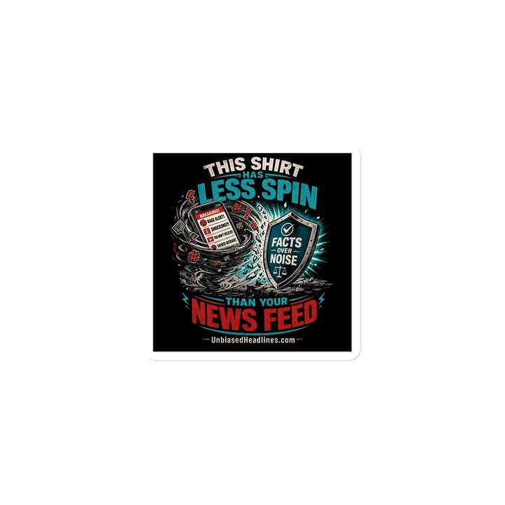 Less Spin Than Your News Feed Magnet product image (1)