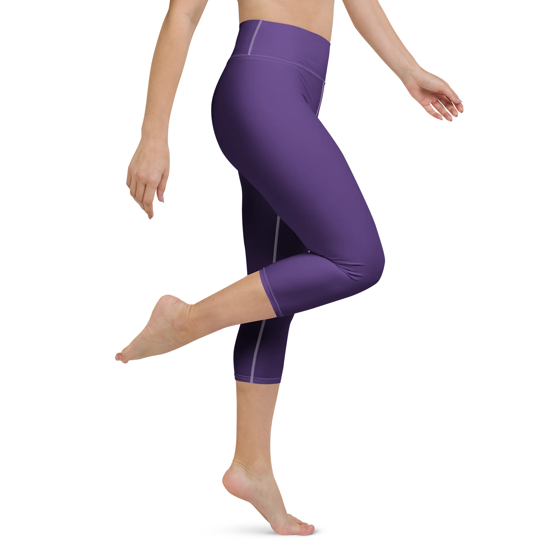 Clinical Capri Leggings (Purple) product image (1)