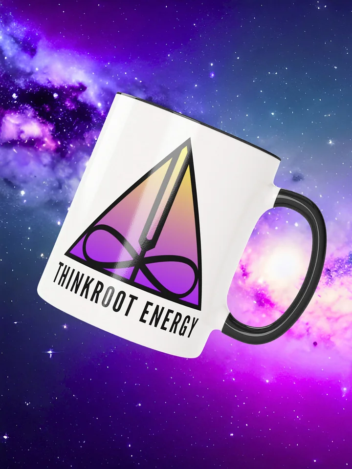 Triangle + Chakra Circle Ceramic Mug product image (1)