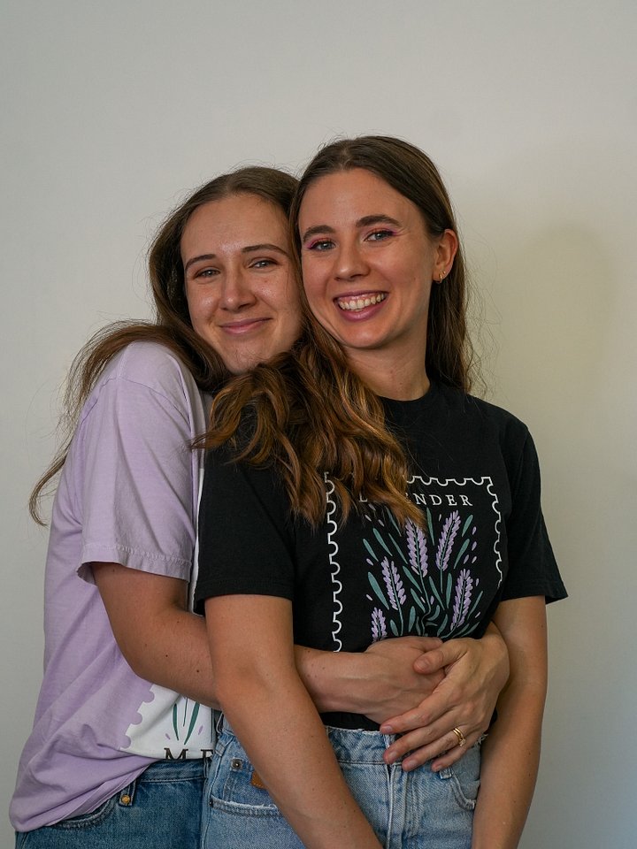 Lavender Menace Tee (Black) product image (2)